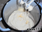 Рецепт genoise avec du cafe parfait et meringue (бисквит с кофейным парфе и кремом-безе)