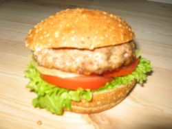 Рецепт ковбойский гамбургер с соусом ранчо