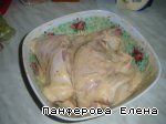 Рецепт куриные окорочка с гарниром