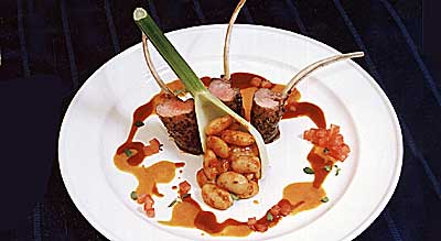 Рецепт ы Блюда из мяса и субпродуктов : Баранья корейка, глазированная в соевой карамели