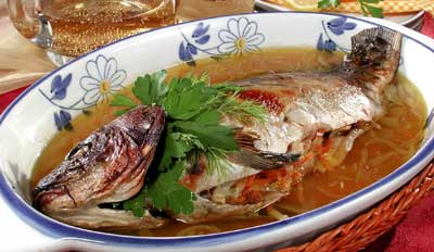 Рецепт ы Блюда из рыбы и морепродуктов : Карп, тушенный в пиве