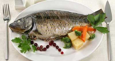 Рецепт ы Блюда из рыбы и морепродуктов : Панский карп в пиве