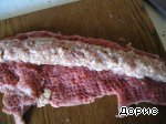 Рецепт мясные колбаски