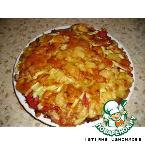 Рецепт картофельная лепешка с кабачками