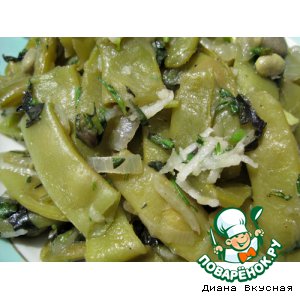 Рецепт зелeное лобио из фасоли