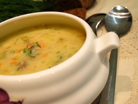 Рецепт лососевого  супа