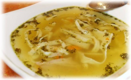 Рецепт супа с омлетом