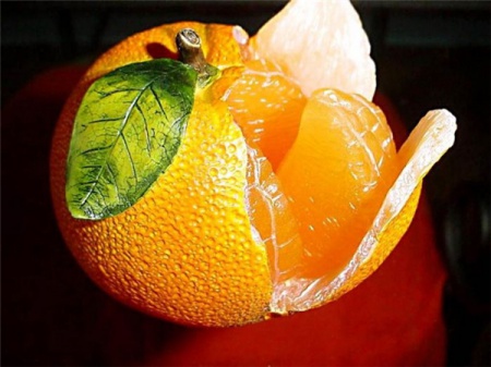 Рецепт новогодних карамельных мандаринов