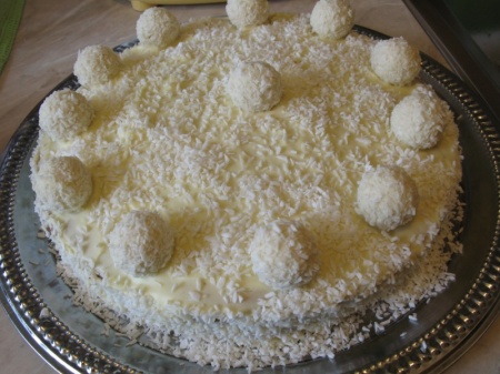 Торт Рафаэлло. Рецепт приготовления оригинального, нежнейшего торта «Рафаэлло» в домашних условиях.