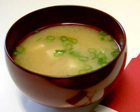 Рецепт мисо-супа с курицей и лапшой