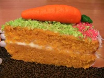  Морковный торт - рецепт приготовления 