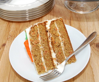 Морковный пирог - рецепт в мультиварке