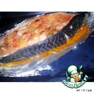 Рецепт запеченная скумбрия 'FISHка'