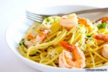 Рецепт спагетти с креветками по итальянски