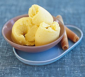 Рецепт мороженого с манго и ананасом