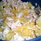 Рецепт салат из курицы, ананаса и свити для друзей