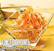 Рецепт салат из моркови с вялеными ананасами