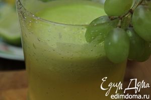 Рецепт сок из ананаса, винограда и сельдерея
