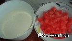 Рецепт торт 'Арбуз в сливках'