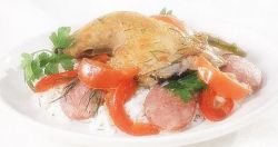 Рецепт цыпленок с рисом по-баскски