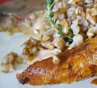 Рецепт цыпленок, фаршированный гречкой