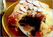 Рецепт шоколадные пирожные с марципаном