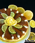 Рецепт торт лимонный с марципаном