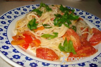Рецепт паста с овощами