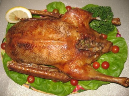 Рецепт рождественского гуся