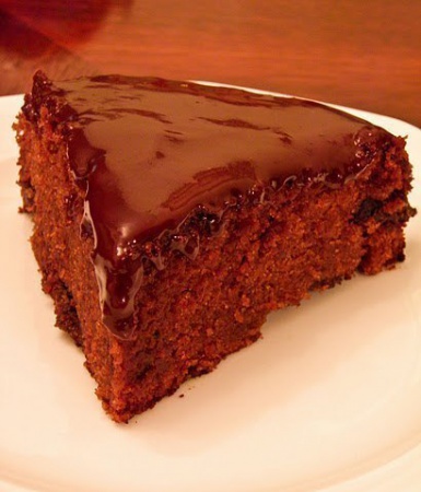 Рецепт теплого шоколадного торта