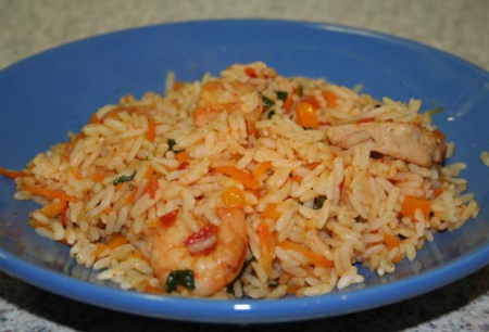 Рецепт риса с морепродуктами