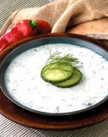 Рецепт - Греческая закуска Цацики а 14 февраля