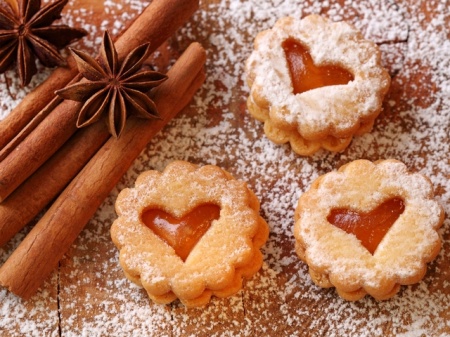Печенье «Сердечки» - рецепт на 14 февраля. Прекрасный романтичный десерт на день Святого Валентина. 