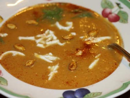 Рецепт супа с фенхелем и грушей