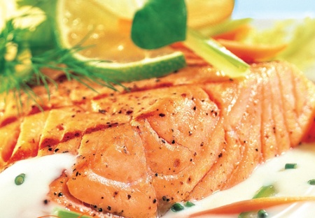 Рецепт лосося в конвертиках с овощами