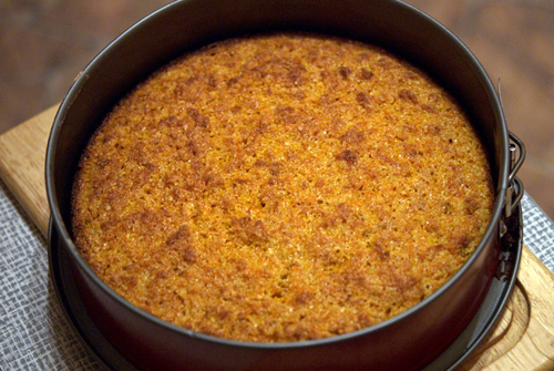 Пирог из моркови - рецепт приготовления 