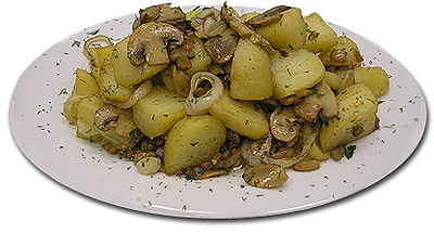Рецепты из картофеля и грибов