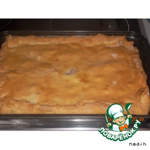 Рецепт пирог с салом и картофелем