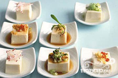 Рецепт тофу с овощами и соусом по-азиатски