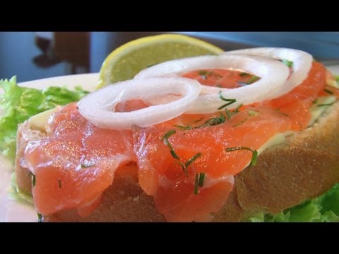 Быстрая засолка лососины видео рецепт