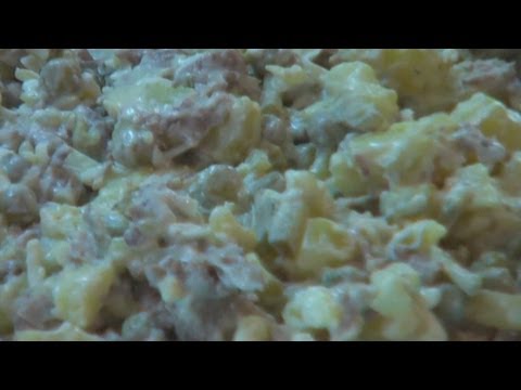 Мясной салат с отварной говядиной видео рецепт
